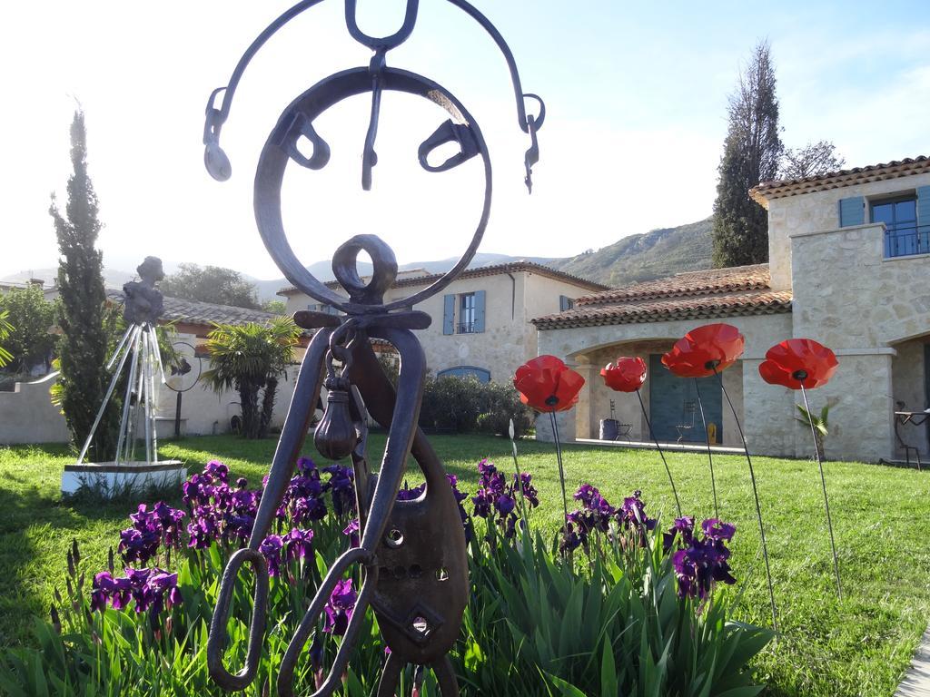 Les 4 Elements Bed & Breakfast Tourrettes-sur-Loup Luaran gambar