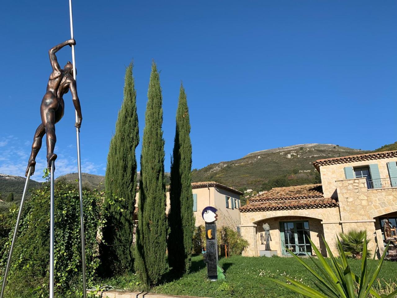 Les 4 Elements Bed & Breakfast Tourrettes-sur-Loup Luaran gambar