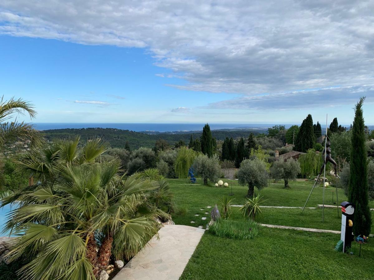 Les 4 Elements Bed & Breakfast Tourrettes-sur-Loup Luaran gambar